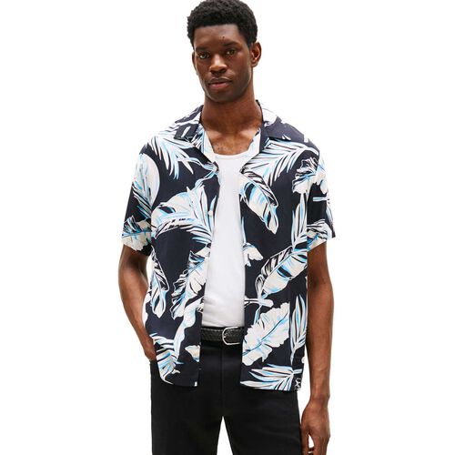 Tommy Hilfiger Lightweight Leaf Aop SS Shirt